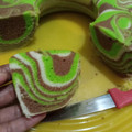 Cooksnap dari Aini Umma Hanif untuk resep Bolu Marmer putih telur 3 rasa kukus