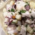 El cooksnap de Mnk Os Rv cuando hizo Ceviche peruano de corvina.