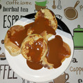 El cooksnap de Noelia Elisabeth Fuentes cuando hizo Hotcakes súper altos y esponjosos para la Merienda.