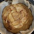 El cooksnap de Laura cuando hizo Tarta de manzana.