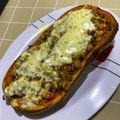 El cooksnap de María Guaita Pauch cuando hizo Calabaza rellena.