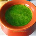 Rooma Srivastava का कुकस्नैप जब उन्होंने लहसुन की मसाला चटनी (Lahsun ki Masala Chatni recipe in Hindi) बनाया था।