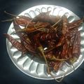 Rekha Ramchandani's cooksnap of when they made લાલ મરચા ની સૂકવણી (Lal Marcha Sukavani Recipe In Gujarati).