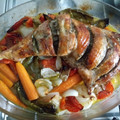 El cooksnap de Patricia Lopez cuando hizo Pierna de pavo al horno exquisita.