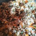 El cooksnap de Karina Sandoval cuando hizo Arroz con verduras salteadas y salsa de soja!.