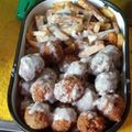 El cooksnap de Reina Godoy cuando hizo Albóndigas con papá y salsa blanca.