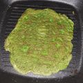 El cooksnap de Carolina Guerra cuando hizo 🍃Maravillosas Crepas de Espinacas 🍃.