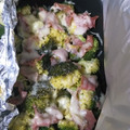El cooksnap de Denise Nd Ok cuando hizo Brócoli con queso y jamón al horno. Fácil, rápido y sano.