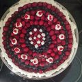El cooksnap de Sol cuando hizo Tarta queso con bayas.