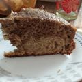 El cooksnap de Viviana Otero cuando hizo Torta de durazno y banana (con mixer).