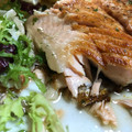 El cooksnap de @tesa.cuina cuando hizo Salmón a la plancha con guarnición de verduras.