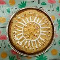 El cooksnap de Marta Garcia Cueva cuando hizo Tarta de crema de coco y piña al ron.