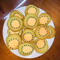 Cooksnap của Ngọc Nguyễn khi họ làm theo món Cookie trà xanh hình quả kiwi