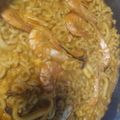 El cooksnap de Eli cuando hizo Fideuá de marisco rápida y fácil.