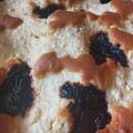 Edina Furkó Cooksnap-ja, amikor elkészítette a(z) Túrós-szilvalekváros kevert süti receptet.