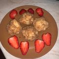 Bianka Székely Cooksnap-ja, amikor elkészítette a(z) Túró gombóc receptet.