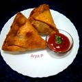 Arya Paradkar का कुकस्नैप जब उन्होंने आलू समोसा (Aloo Samosa recipe in hindi) बनाया था।