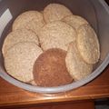 El cooksnap de Karina Varela cuando hizo Galletitas Integrales de Coco y Avena.