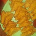 Vaishali Arora's cooksnap of when they made Lahsuni Bread Pakoda.