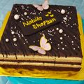 Cooksnap dari Lubabahmaksum 993 untuk resep Moist Tiramisu Steam Cake with Choco Ganache