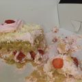 Cess N. Watene's cooksnap of when they made White Forest Cake.