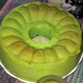 Cooksnap dari . untuk resep Bolu Pandan Panggang (Pakai Santan)