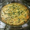 7sunshine6's cooksnap of when they made crustless spinach quiche.