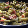 El cooksnap de Sikono cuando hizo Judías verdes planas con jamón.