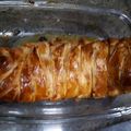 El cooksnap de Jorge A. García Miana cuando hizo Trenza de trucha asalmonada con mermelada de cebolla a la naranja.