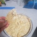 El cooksnap de Stephanie Santiago cuando hizo Dip de pollo.