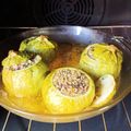 Cooksnap από τανια βασιλης στη συνταγή Στρογγυλά κολοκυθάκια με ρύζι και φέτα!