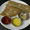 Nalini Shankar's cooksnap of when they made பச்சபயறு அடை தோசை.