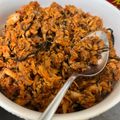 Cooksnap dari Andika Widya Chandrarini untuk resep Tuna Suwir Sambal Kemangi