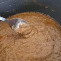 Cooksnap Zee.Hal semasa beliau membuat Kuah Kacang Special.