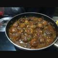 Rakhi Gupta का कुकस्नैप जब उन्होंने वेज मंचूरियन (Veg manchurian recipe in Hindi) बनाया था।