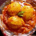 sandhya Dutta 's cooksnap of when they made টমেটো এগ কারি (tomato egg curry recipe in Bengali).