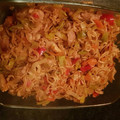 El cooksnap de James Stiguar cuando hizo Noodles con pollo y soja 🍲.