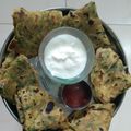 स्नेहा अमित शर्मा's cooksnap of when they made मेथीचे मिश्र पिठाचे पराठे (methiche mix pithache parathe recipe in marathi).