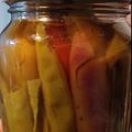 El cooksnap de Miriam cuando hizo Conserva de Locoto o Jalapeño Agridulce (Ajíes Agridulces).