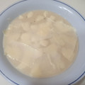 El cooksnap de amanda cuando hizo Salsa de quesos y pistache.