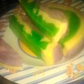 Cooksnap dari Roro Kemuning Sari untuk resep Rainbow cake
