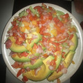 El cooksnap de Criselina Montero Encarnacion cuando hizo Ensalada verde con aguacate.