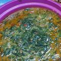 Cooksnap dari Nuni Widya untuk resep Daun Ubi tumbuk