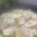 El cooksnap de Beth Guiol cuando hizo Filetes de merluza, patatas y guisantes en salsa verde.