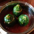 El cooksnap de Maria Paz Dominguez/ @pacitamama en instagram cuando hizo Zapallito italiano relleno.