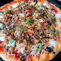 Sonali Banerjee's cooksnap of when they made পিজ্জা (pizza recipe in Bengali).