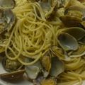 El cooksnap de Aurelio Alcolea Martinez cuando hizo Spaghetti alle vongole o espaguetis con almejas.
