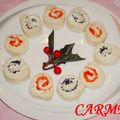 El cooksnap de carme castillo cuando hizo Rollitos de caviar.