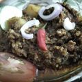 Farrukh Kiani's cooksnap of when they made Aloo qeema.