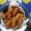 El cooksnap de CINTHIA JOHANA ROJAS MACIEL cuando hizo Croquetas de pollo.